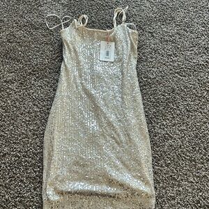 Silver dress